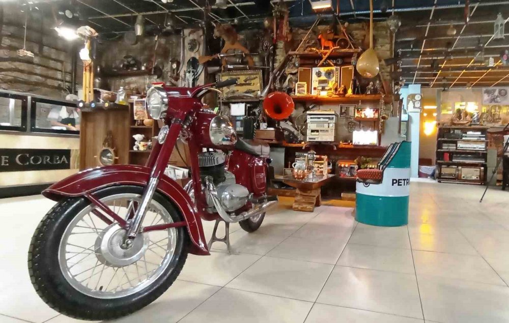 Konya'daki bu mekan antikacı değil, çorbacı