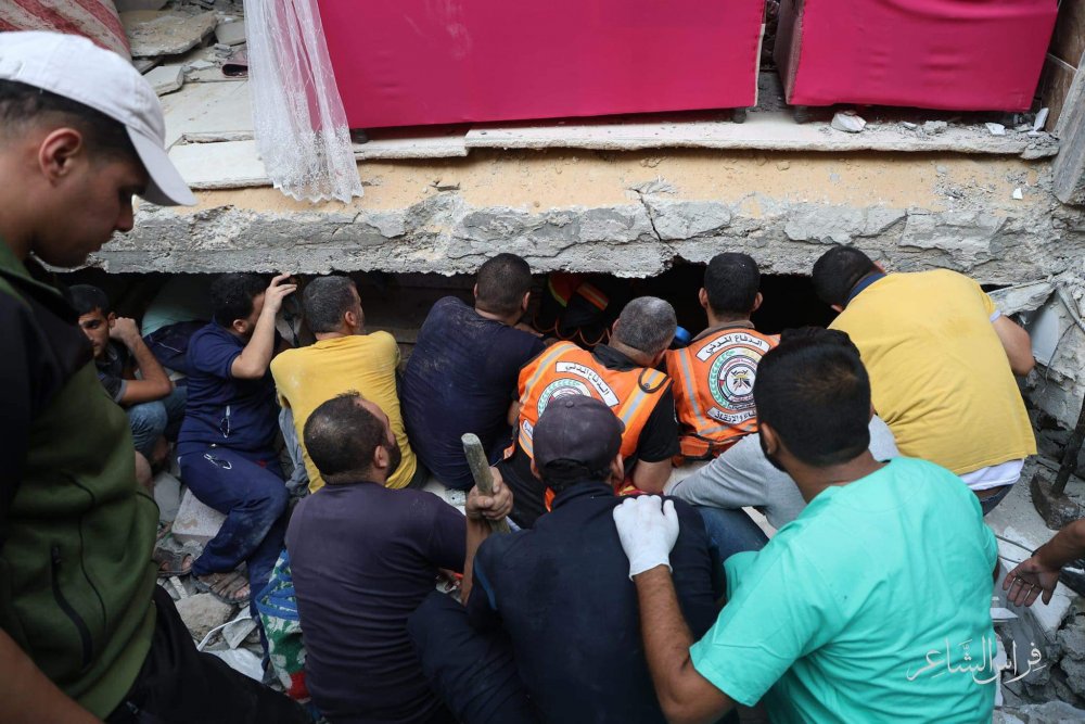 Gazze’de yıkımı gösteren kareler