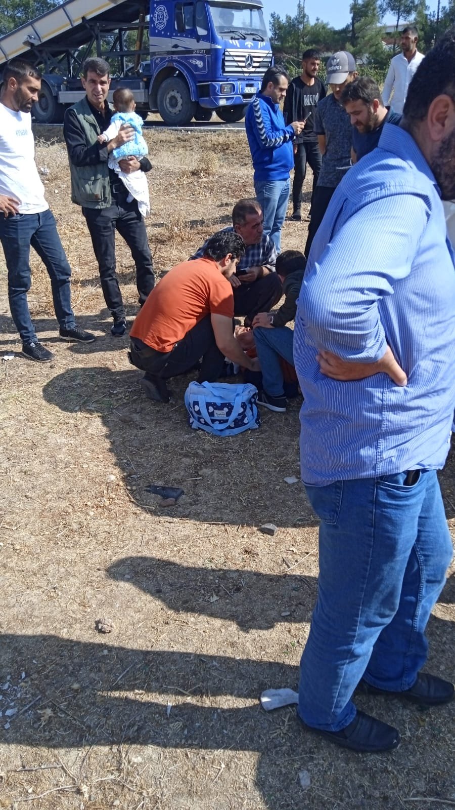 Taziyeye gidenlerin otomobili takla attı! Çok sayıda yaralı var