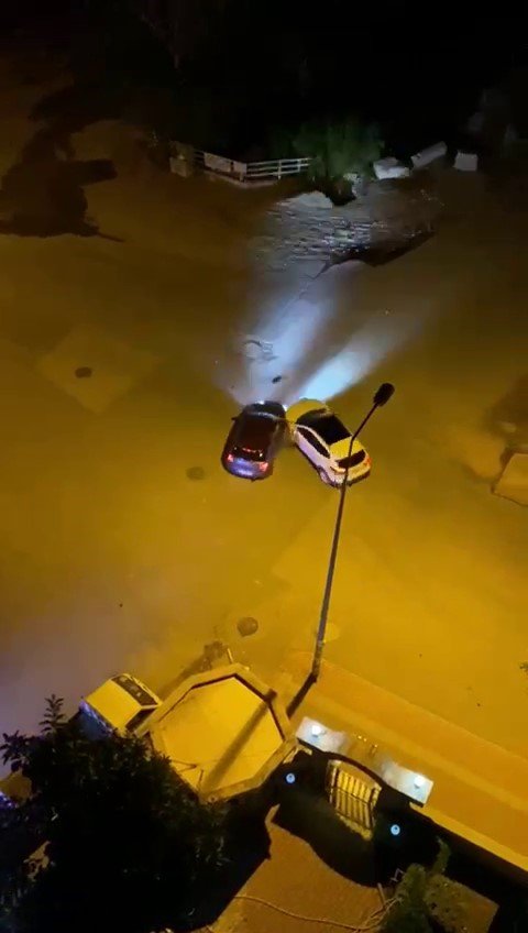 Polisle kovalamaca kazayla bitti