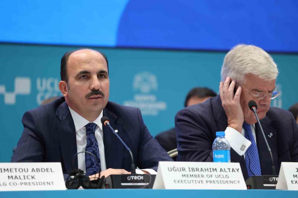 Başkan Altay Konya'dan tüm dünyaya seslendi! "Lütfen vicdanınızla hareket edin"