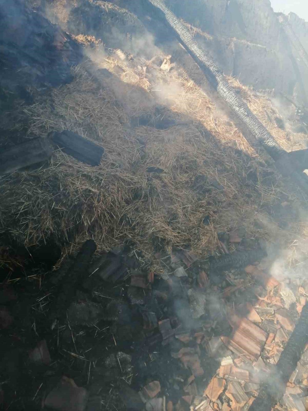 Konya'da korkutan yangın