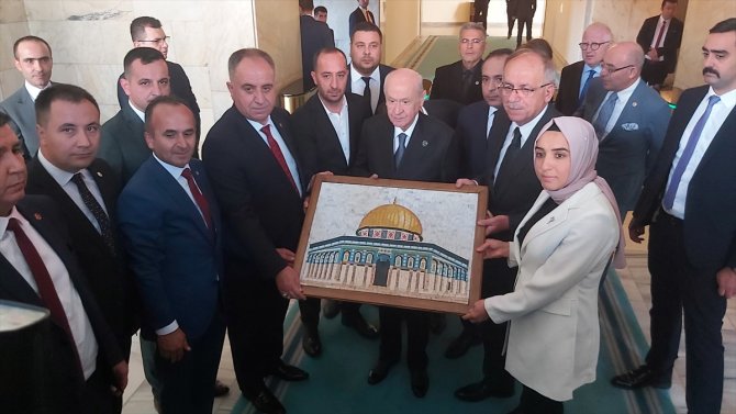 Konya'dan Devlet Bahçeli’ye Mescidi Aksa tablosu