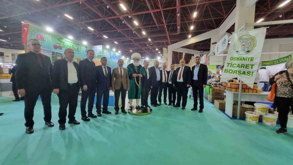 Konya'nın ilçesinin yöresel ürünleri Antalya'da ilgi gördü