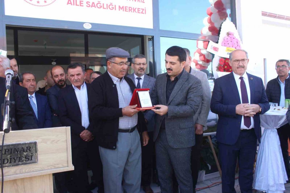 Konya Karapınar’da aile sağlığı merkezinin açılışı yapıldı