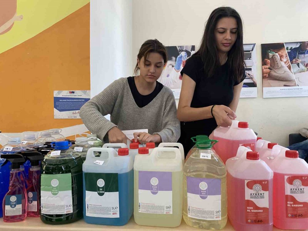 Konya'daki liseden örnek uygulama! Satışa çıktı