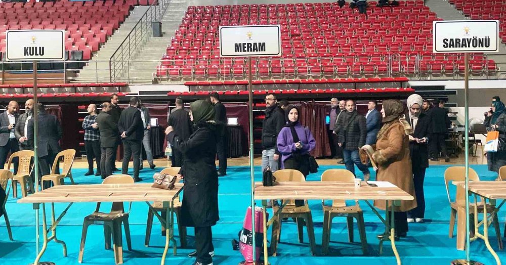 AK Parti Konya’da temayül heyecanı