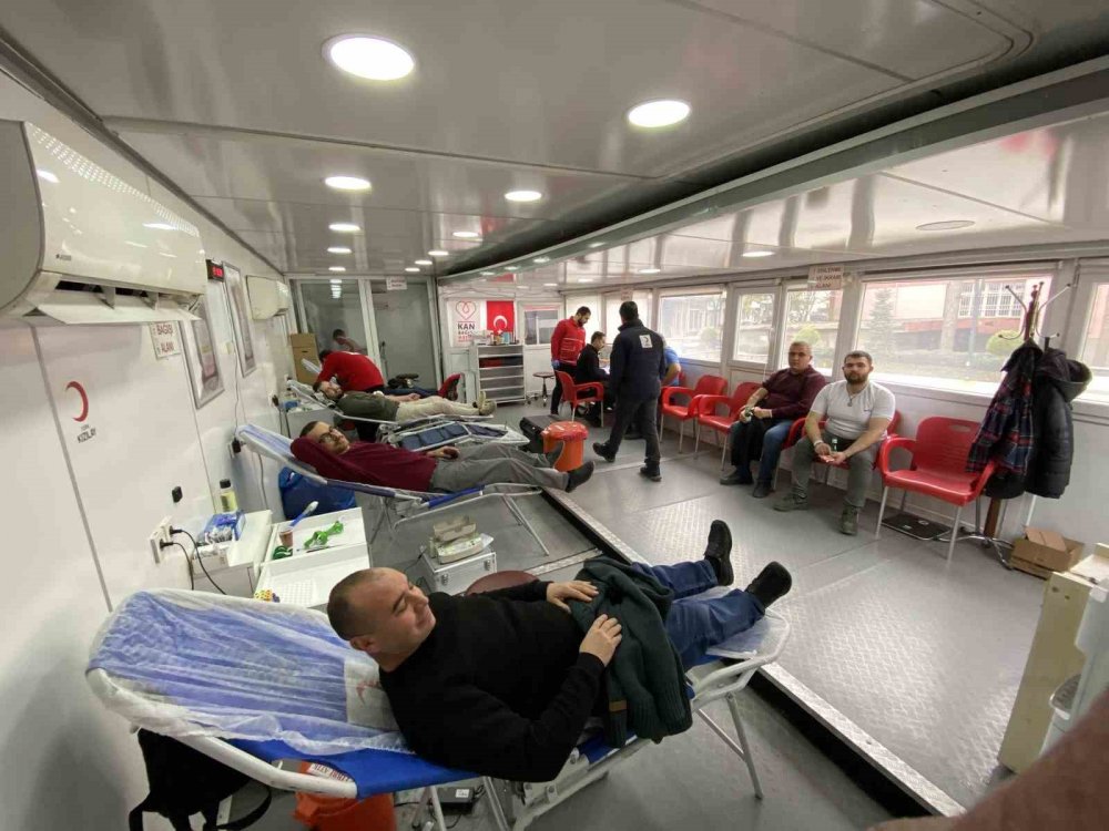 Konya'da 3 günde 200 ünite kan toplandı!