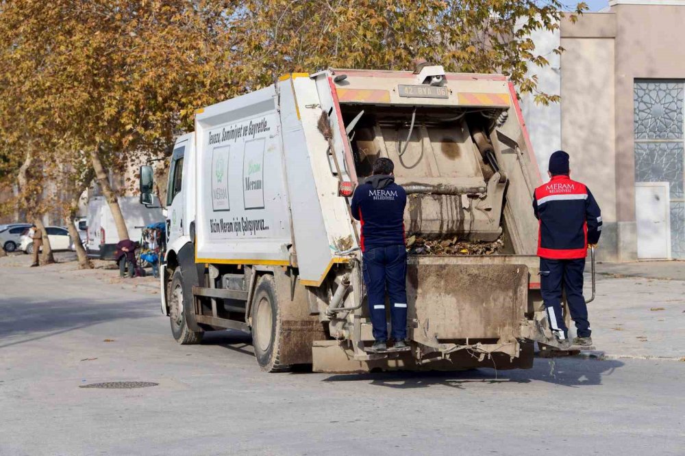 Meram’ın hizmet araçları 7/24 izleniyor!