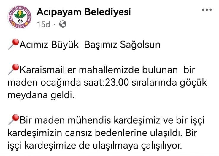 Madende göçük! Acı haberler bir bir geldi