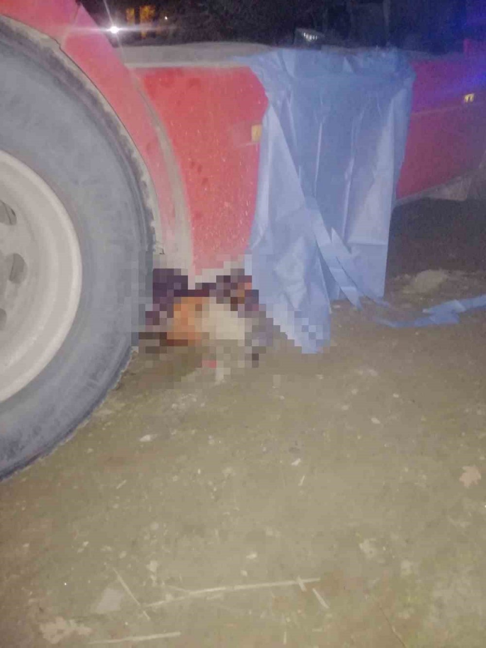 Alışverişten dönerken fenalaştı, tırın altında can verdi