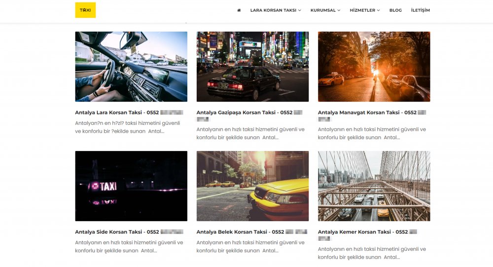 Korsan taksicilerden 7 dil seçenekli hizmet