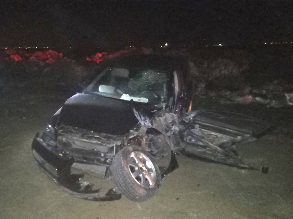 Minibüs ile otomobil çarpıştı: 5 yaralı