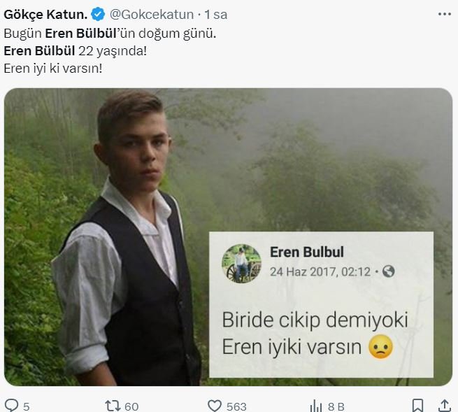 Şehit Eren Bülbül, doğum gününde anıldı