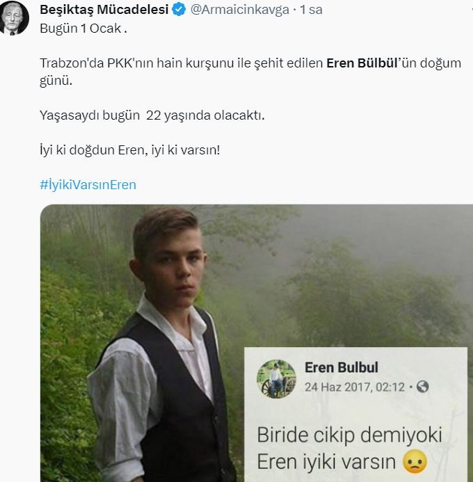 Şehit Eren Bülbül, doğum gününde anıldı