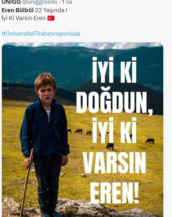 Şehit Eren Bülbül, doğum gününde anıldı