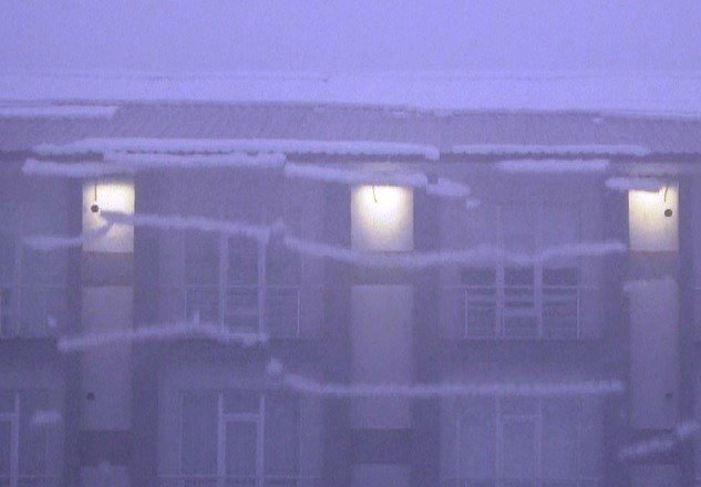 Karlar şelale oldu!