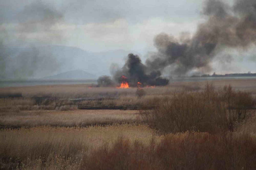 Konya'da korkutan yangın