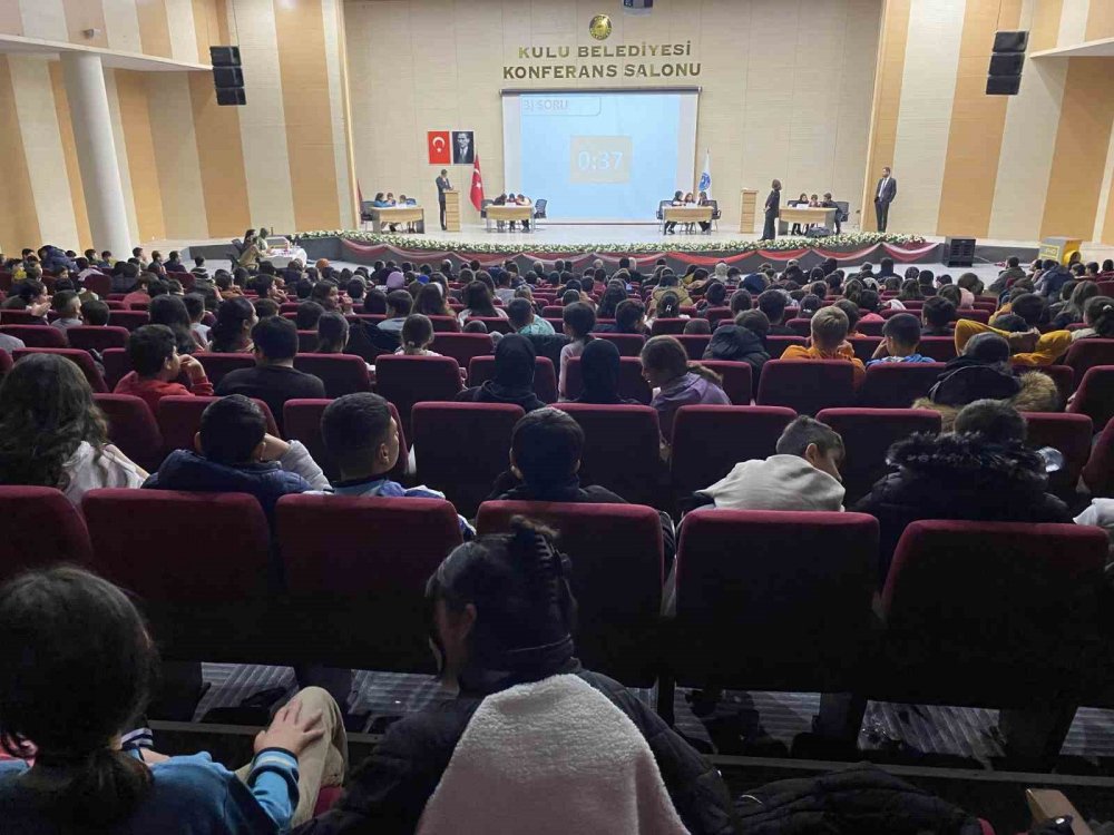 Konya Kulu’da "Haydi Bil Bakalım" yarışmasının finali yapıldı