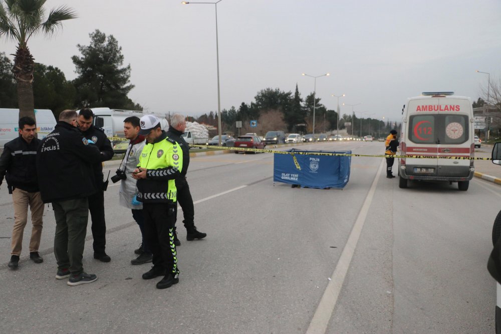 Otomobilin çarptığı yaya öldü