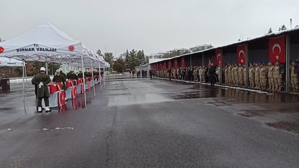 Pençe-Kilit şehitleri memleketlerine uğurlandı