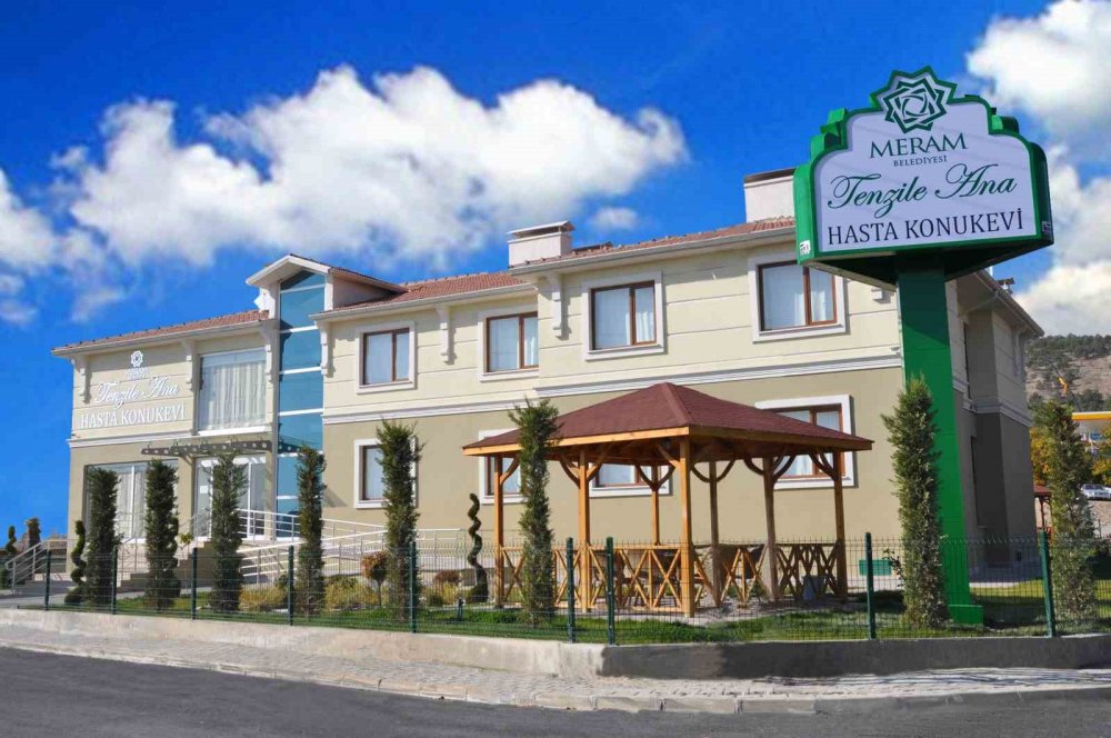 Konya'daki bu konukevi otel konforunda hizmet veriyor