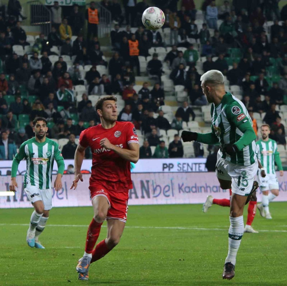 Ligde 26. randevu... Konyaspor, Antalyaspor'a üstün