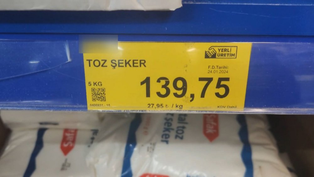 Zincir marketlerde yine etiketler değişti