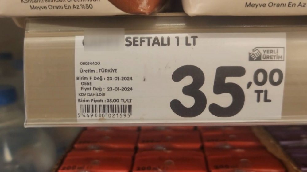 Zincir marketlerde yine etiketler değişti