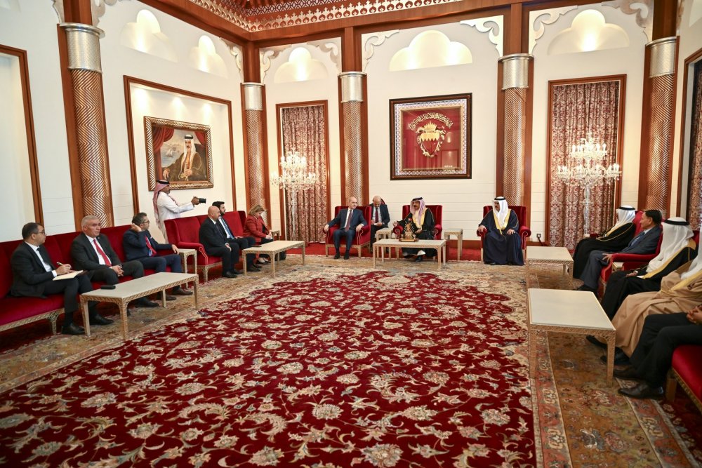 Kurtulmuş, Kral Hamad bin Isa Al Khalifa görüştü