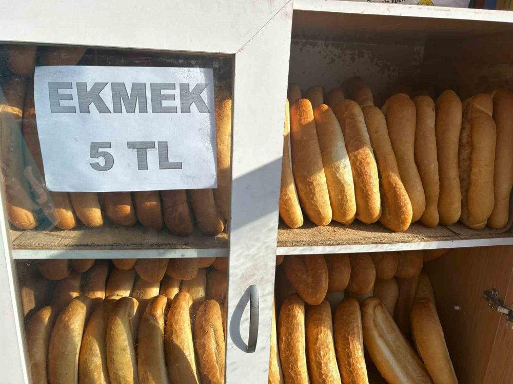 Burada ekmek 5 TL’ye düştü!