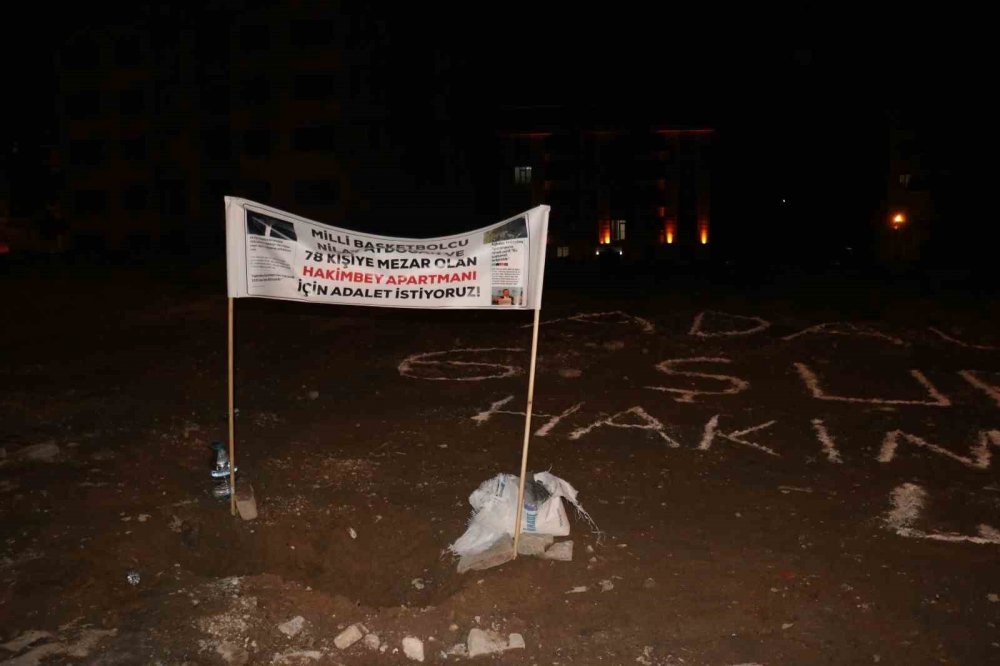 78 kişiye mezar olan Hakimbey Apartmanında anma etkinliği