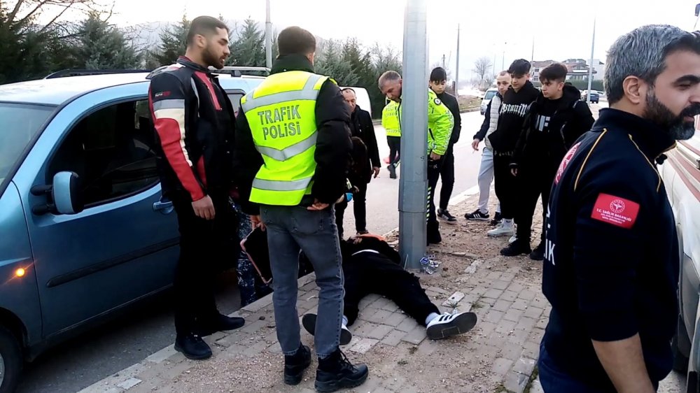 Satın aldığı motosikletiyle kaza yapan ehliyetsiz sürücüye 12 bin 977 TL ceza yazıldı