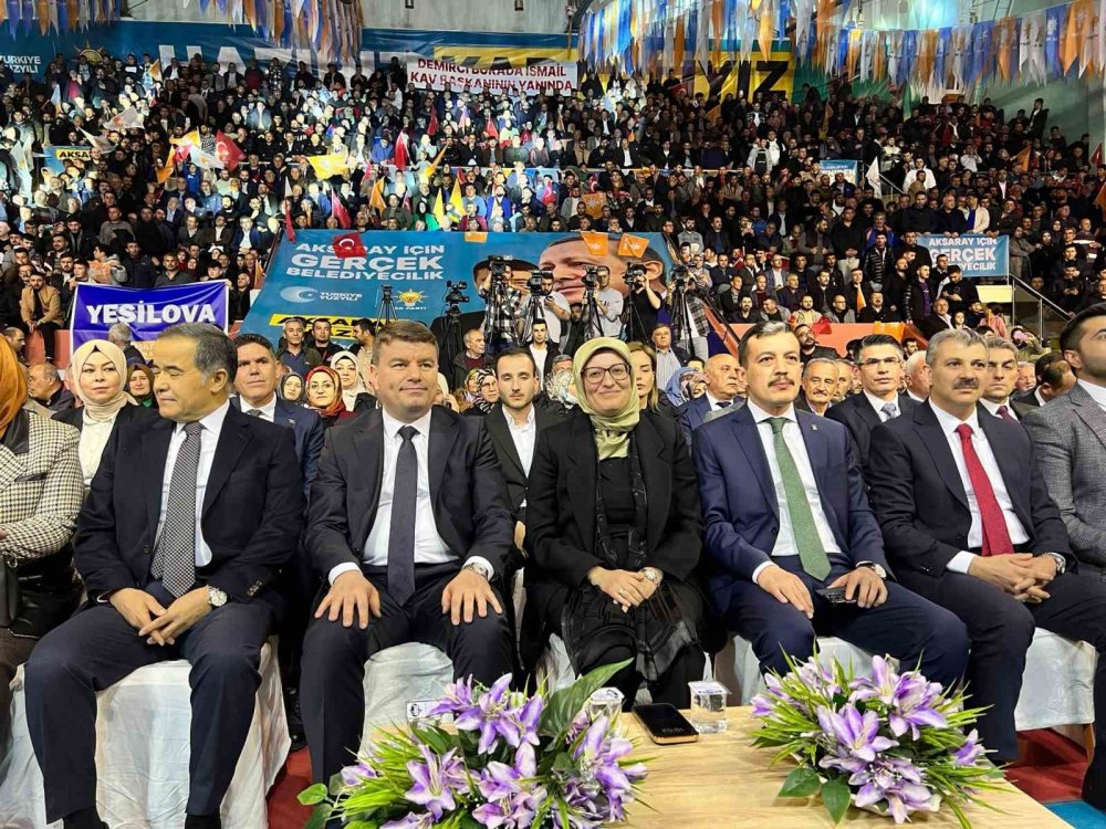 AK Parti Aksaray ilçe ve belde belediye başkan adayları tanıtıldı