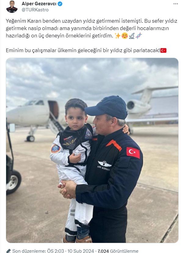 Alper Gezeravcı'dan yeni paylaşım!