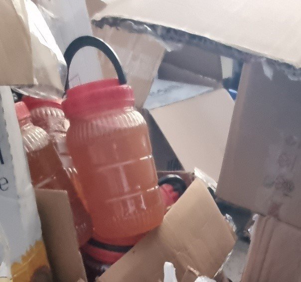 Altın değil, bal ve pekmez gümrüğe takıldı!