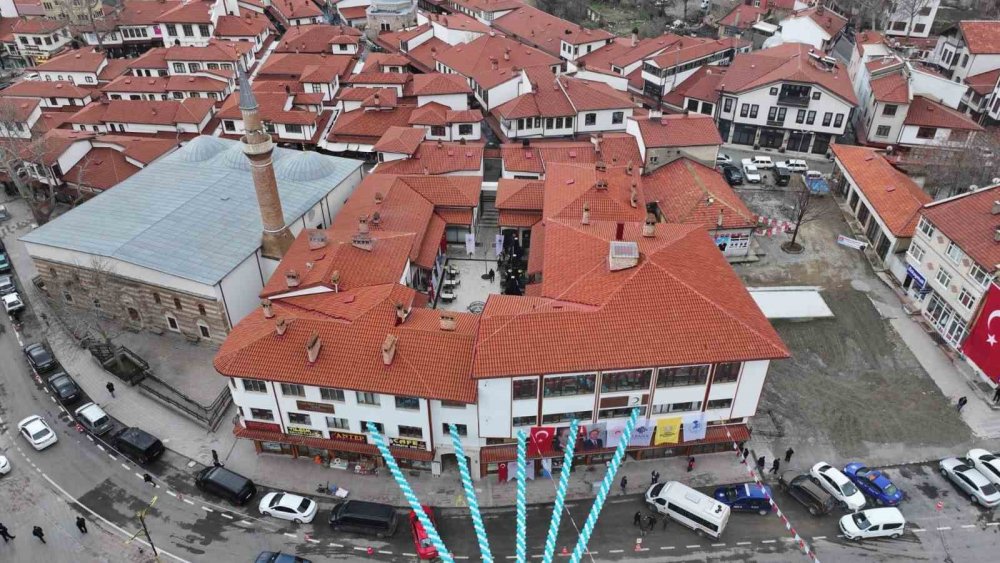 Konya'da Rüştü Bey Hanı dualarla açıldı