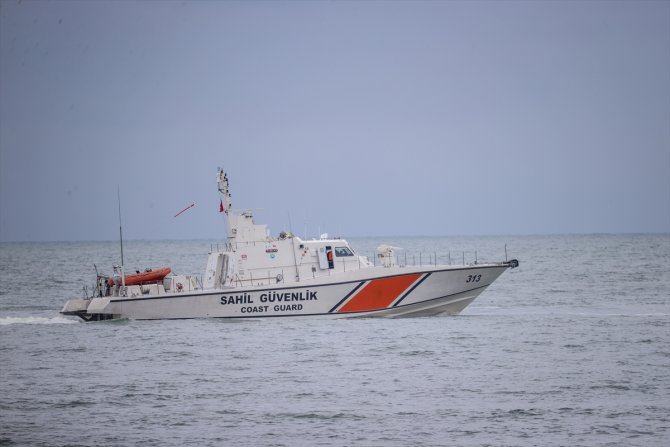 Batan geminin arama çalışmaları sürüyor