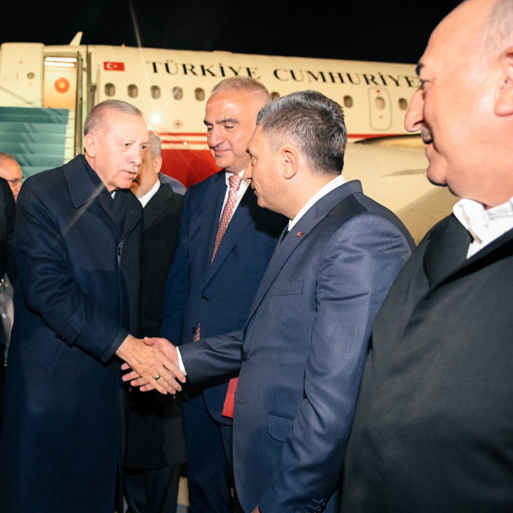 Cumhurbaşkanı Erdoğan, Antalya'da