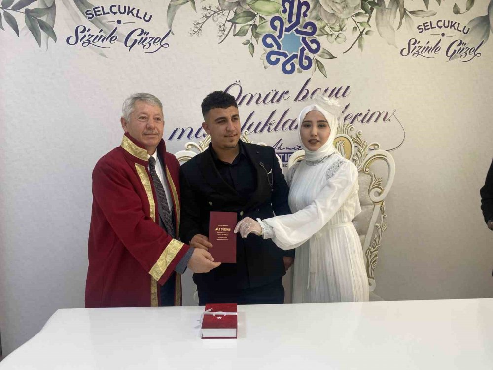 Konya'da yeni evlenen çiftin şaşkınlığı... Sonradan farkettiler