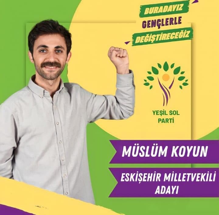 Yeşil Sol Parti milletvekili adayına ‘örgüt üyeliğinden’ hapis cezası