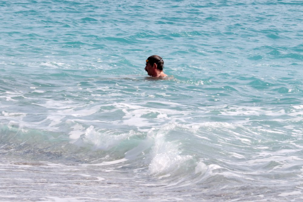 Mart ayında denize akın ettiler!