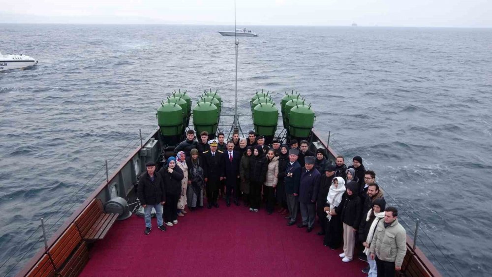 ’TCG Nusret’, 109 yıl sonra aynı rotada