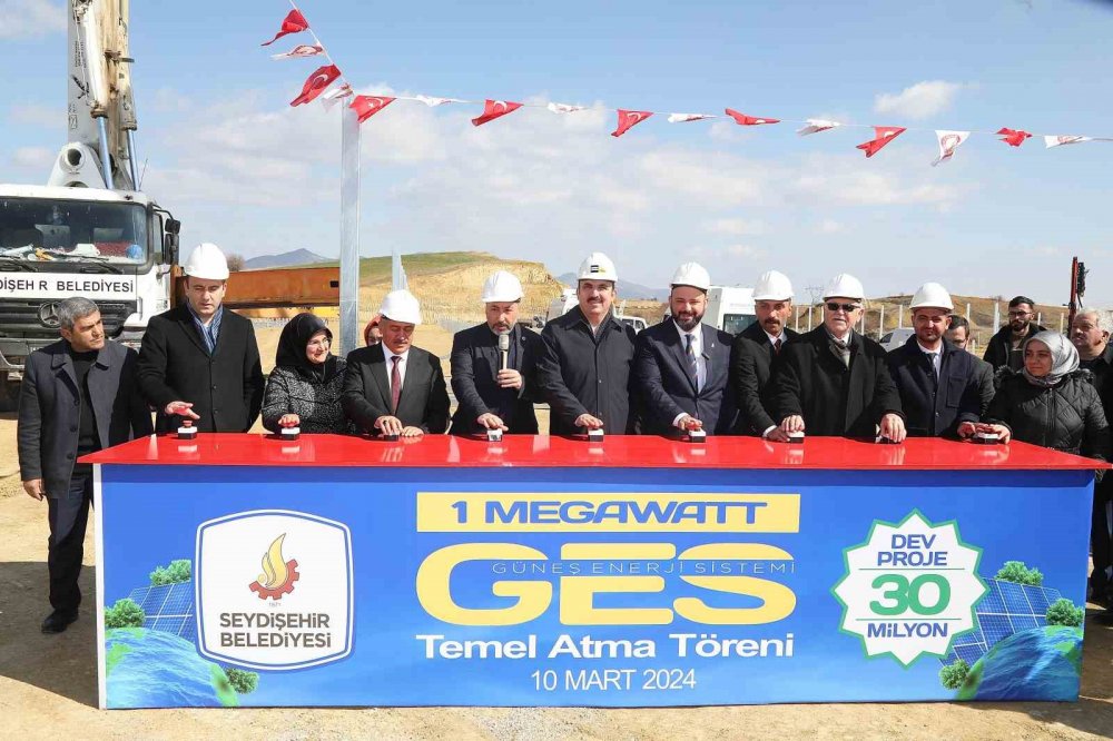 Konya'da GES’in temeli atıldı