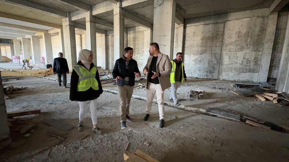 Karatay'da belediye tarihinin en büyük bütçeli projesinin yapımı sürüyor