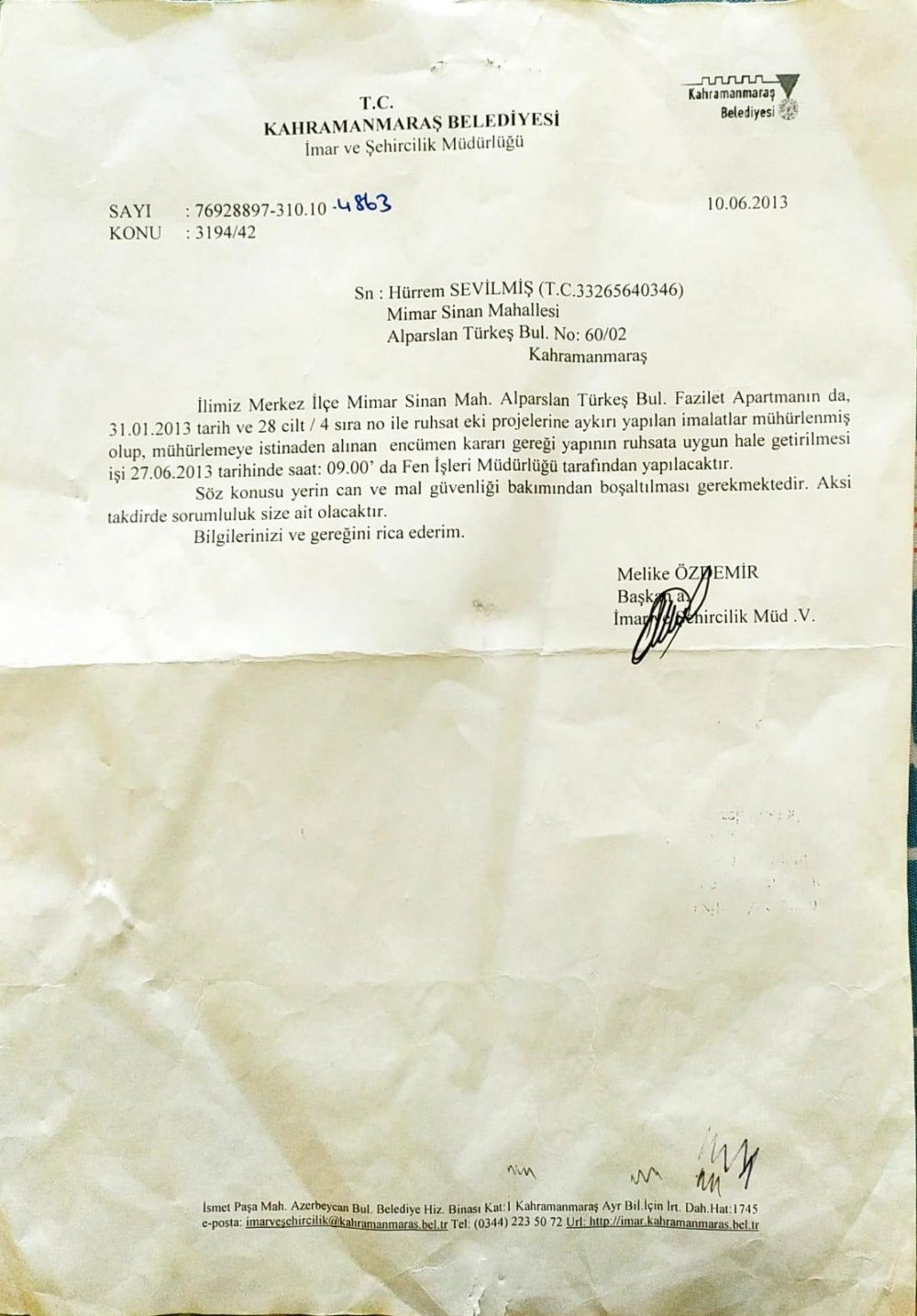 19 kişinin öldüğü binada usulsüz tadilatı, hem mahkeme hem belediye tespit etmiş