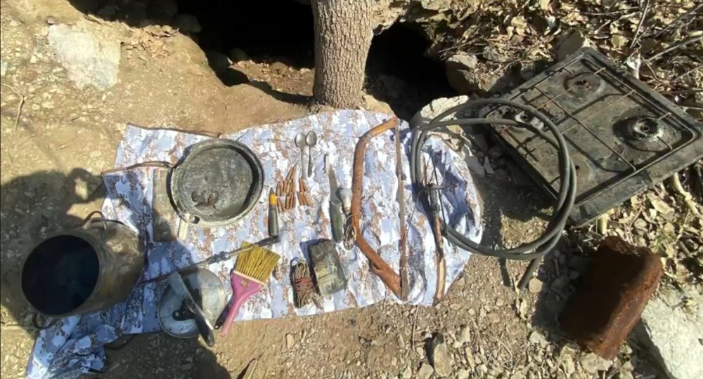 5 ilde "Bozdoğan-13" operasyonu: 20 mağara, sığınak ve barınma alanı imha edildi