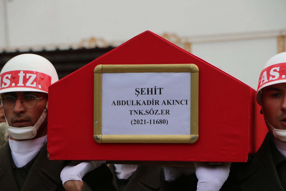 Er Akıncı, son yolculuğuna uğurlandı