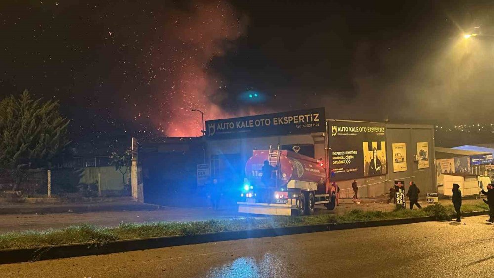 Sinop’ta bungalov ev atölyesi alevlere teslim oldu