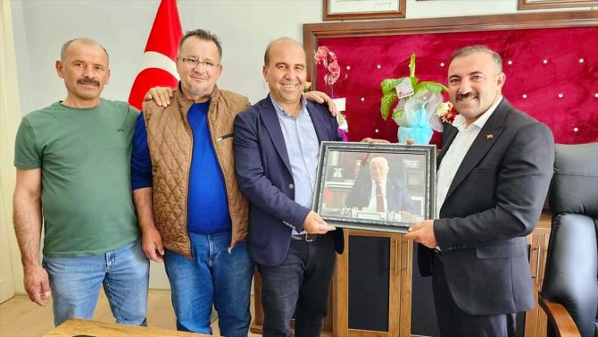 Konya Halkapınar'da devir teslim töreni